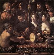 DOSSI, Dosso Witchcraft (Allegory of Hercules) dfg oil